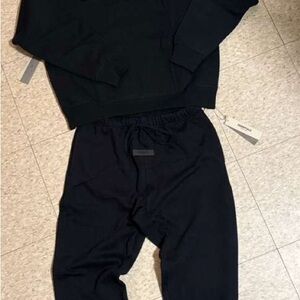 Essential  Black Jogger Pants